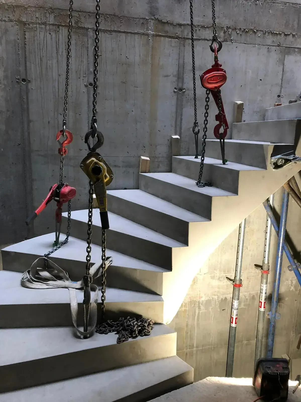 Moderne Hochbau Baustelle im Rohbau